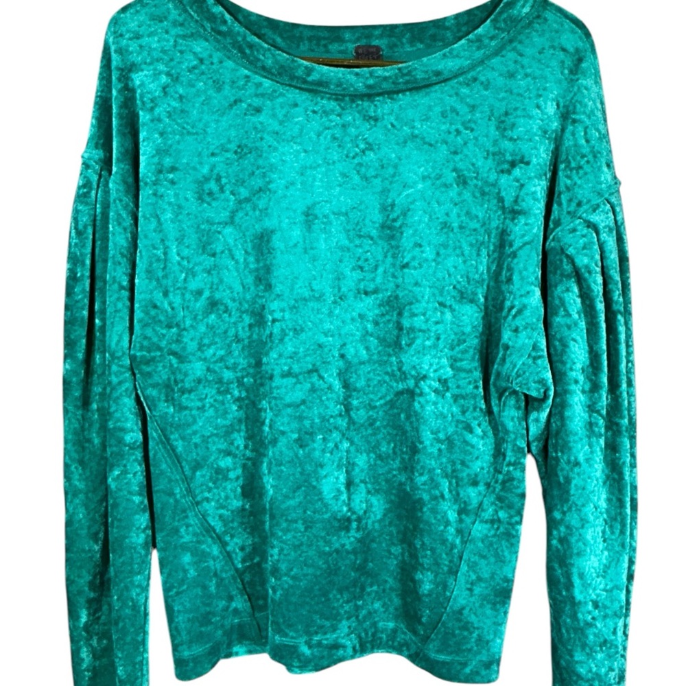 Velvet Teal Women's Top free people xs
